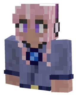Blue skin: bust render