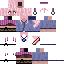 Blue skin: raw texture render