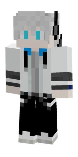 Black skin: body, front render