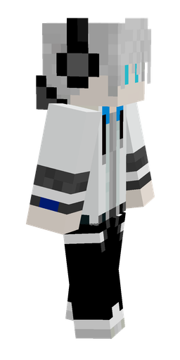 Black skin: body, right side render