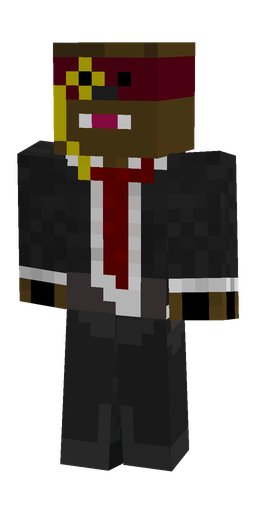 Black skin: body, front render
