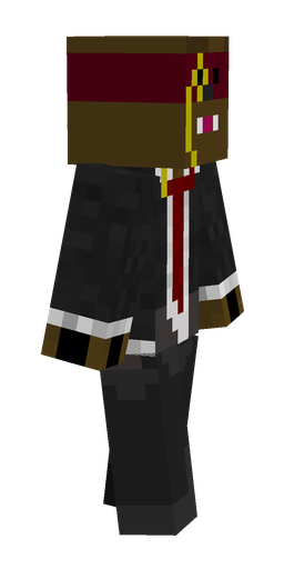Black skin: body, right side render