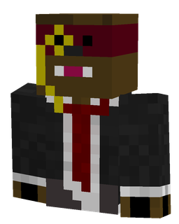 Black skin: bust render
