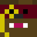 Black skin: face render