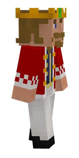 Brown skin: body, right side render