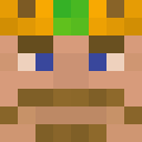 Brown skin: face render