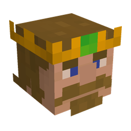 Brown skin: head render