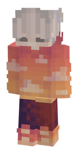 Orange skin: body, front render