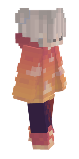 Orange skin: body, right side render