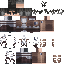 Black skin: raw texture render