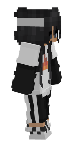 Black skin: body, right side render
