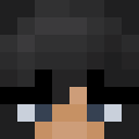 Black skin: face render