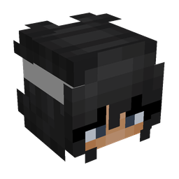 Black skin: head render