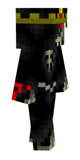 Black skin: body, right side render