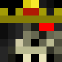 Black skin: face render