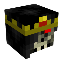 Black skin: head render