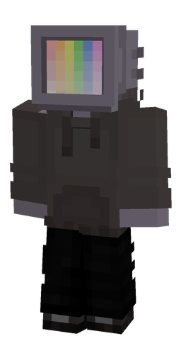 Black skin: body, front render