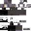 Black skin: raw texture render