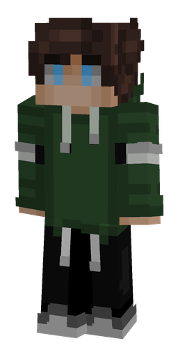 Black skin: body, front render