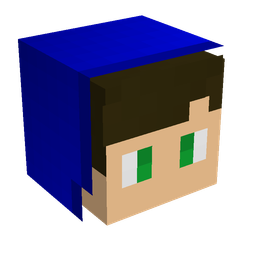 Black skin: head render