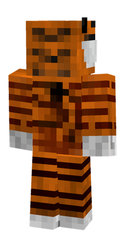 Brown skin: body, back render