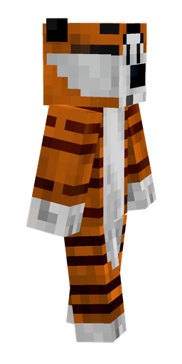 Brown skin: body, right side render