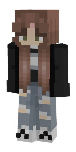 Black skin: body, front render