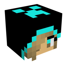 Black skin: head render