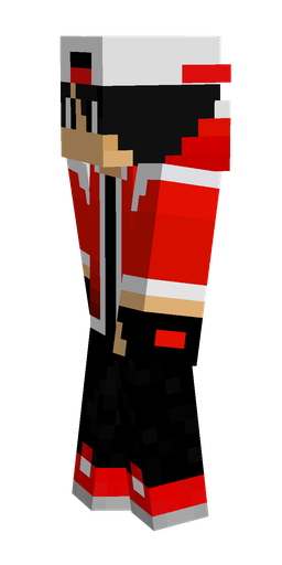 Black skin: body, left side render