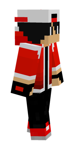 Black skin: body, right side render