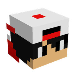 Black skin: head render