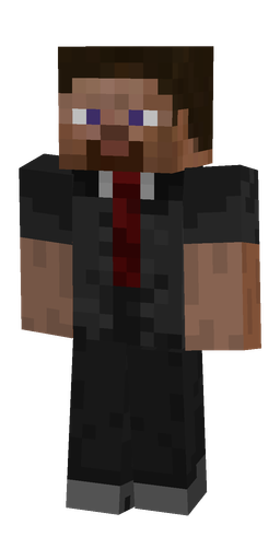 Black skin: body, front render