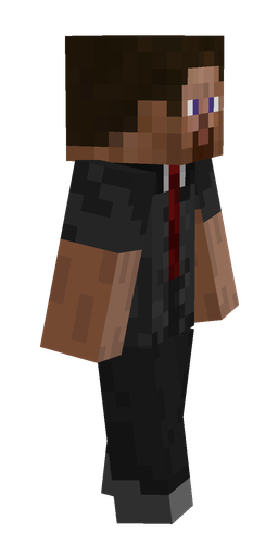 Black skin: body, right side render