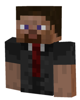 Black skin: bust render