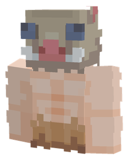 Blue skin: bust render