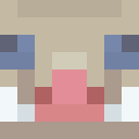 Blue skin: face render