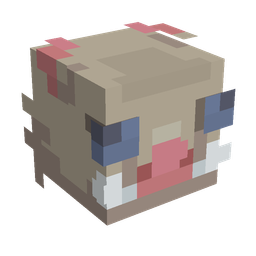 Blue skin: head render