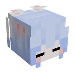 Blue skin: head render