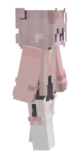 Pink skin: body, right side render