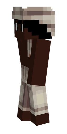 Orange skin: body, left side render