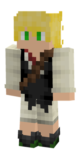 Black skin: body, front render