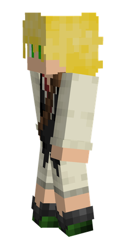 Black skin: body, left side render