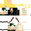 Black skin: raw texture render