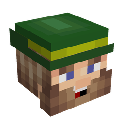Brown skin: head render