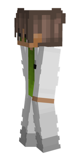 Brown skin: body, left side render