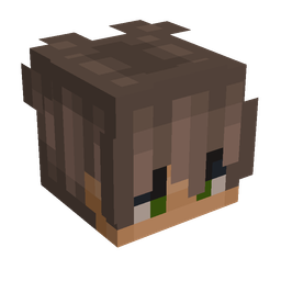 Brown skin: head render