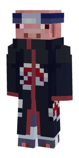 Black skin: body, front render