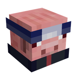 Black skin: head render