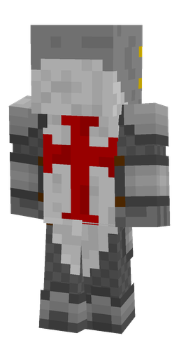 Black skin: body, back render