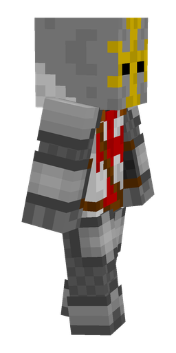 Black skin: body, right side render